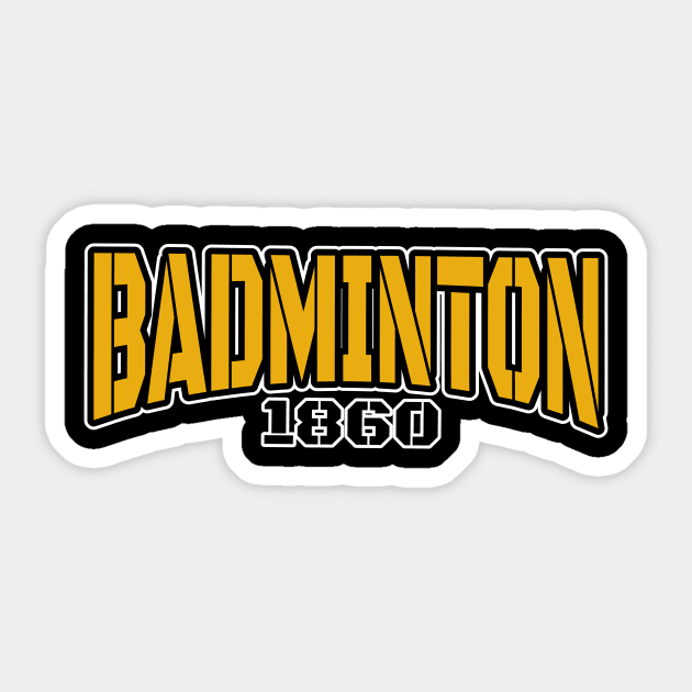 badminton Sticker by SpaceImagination